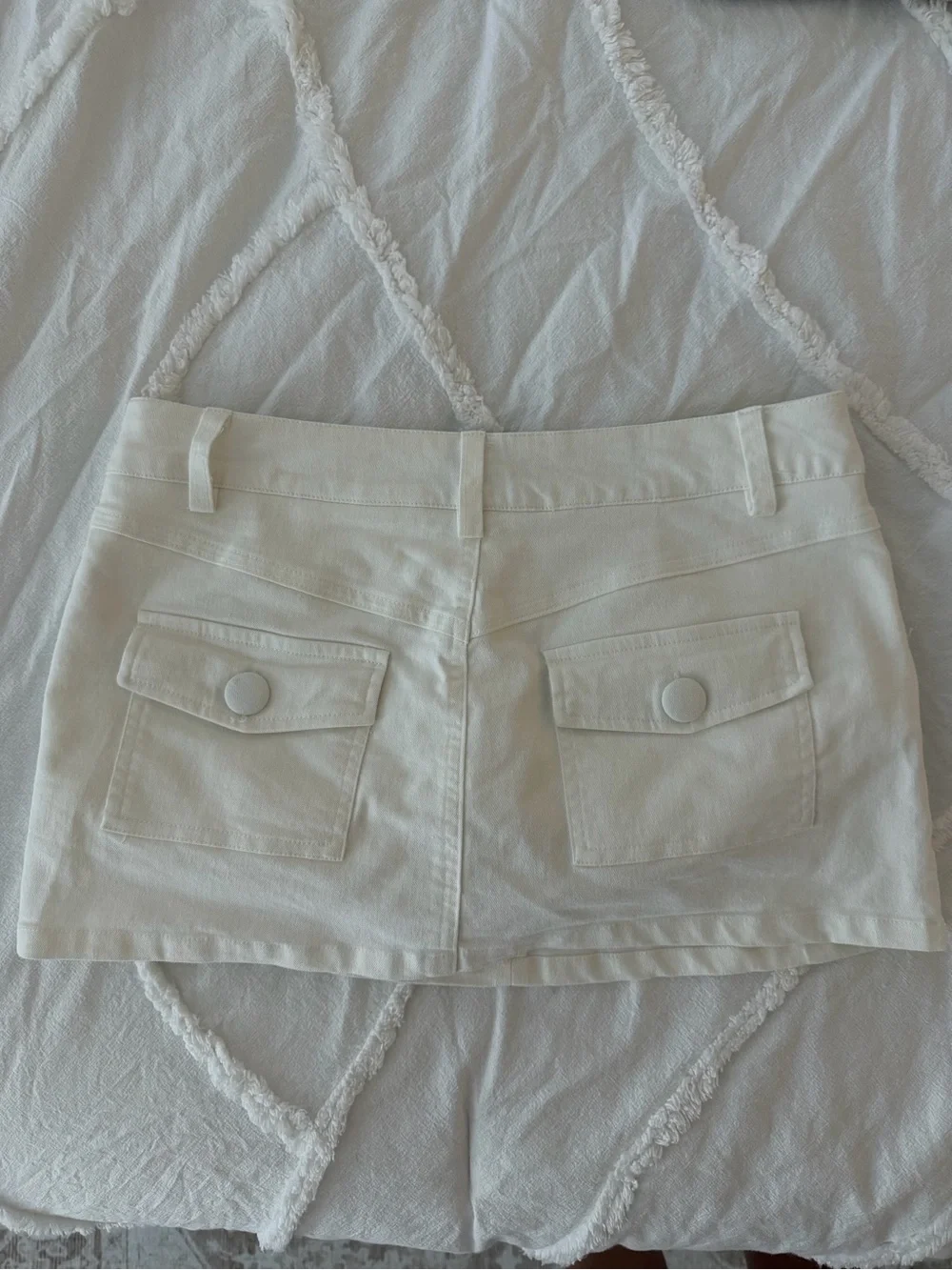 Princess Polly Returna Skort White